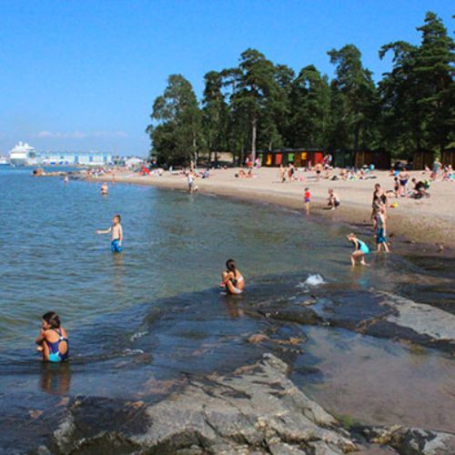 Pyhäjärvi Beach